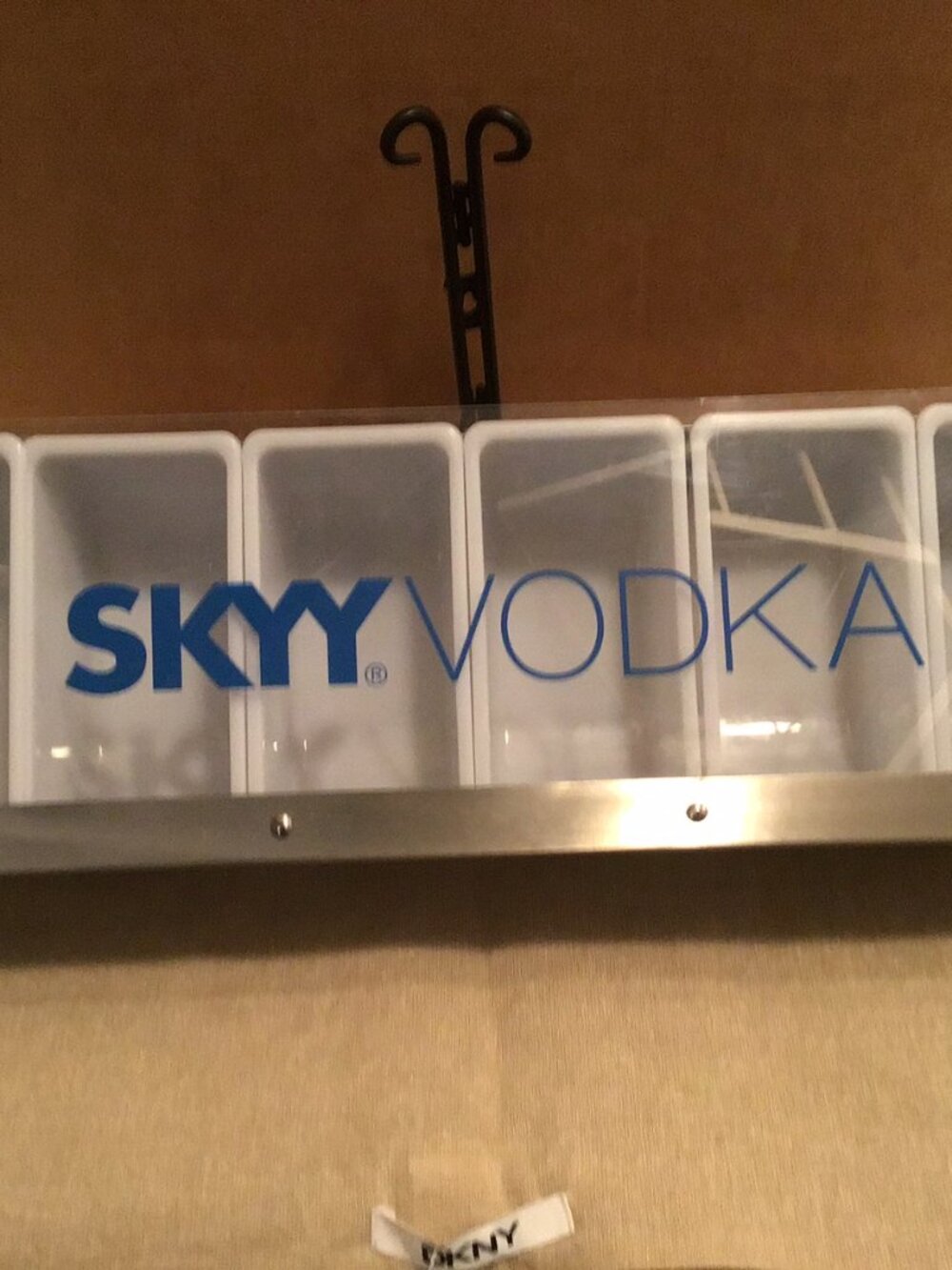 Skyy Vodka Bar Condiment Caddy Garnish Station